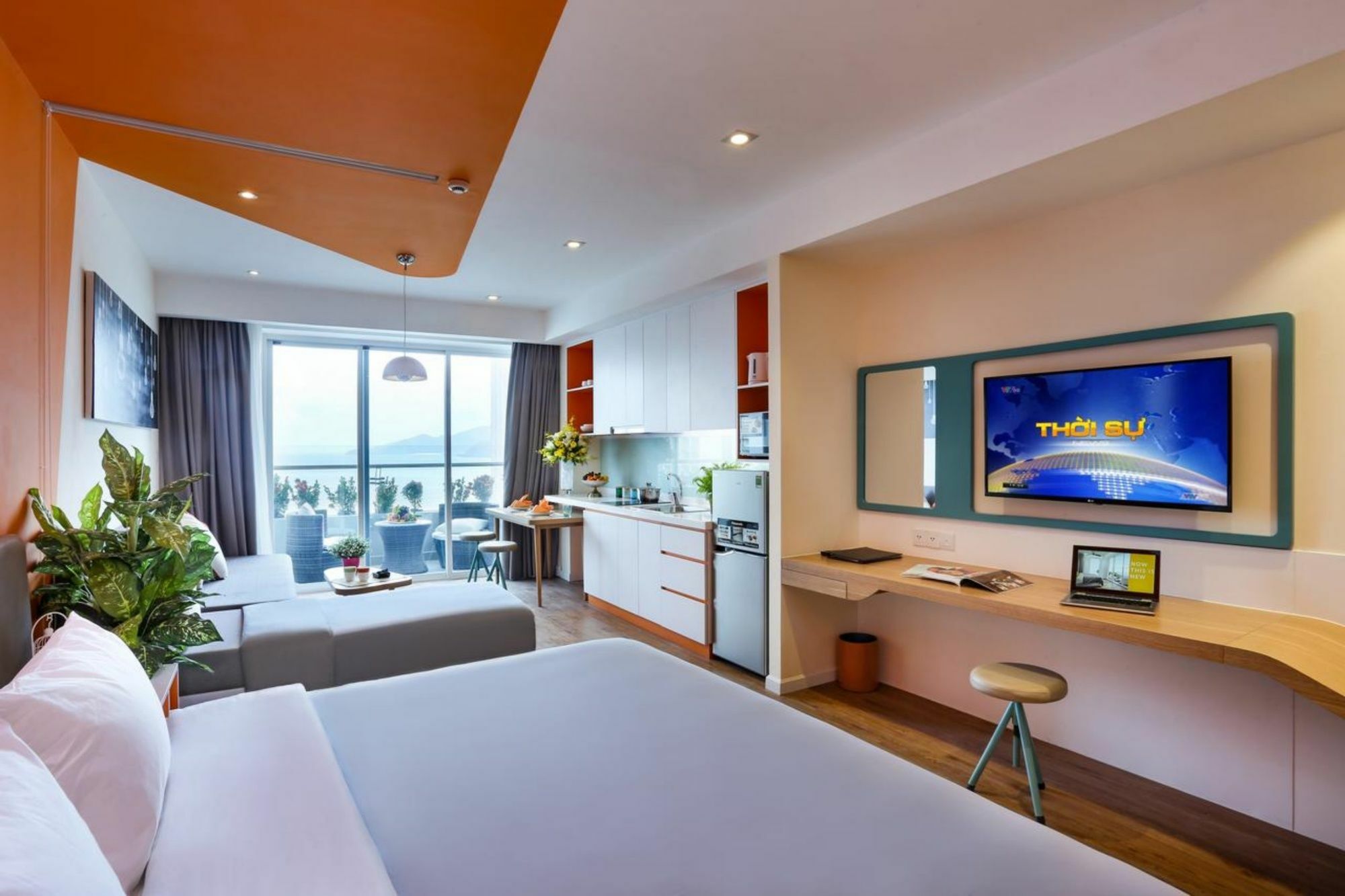 Parama Apartments Balcony Beachfront 나트랑 외부 사진