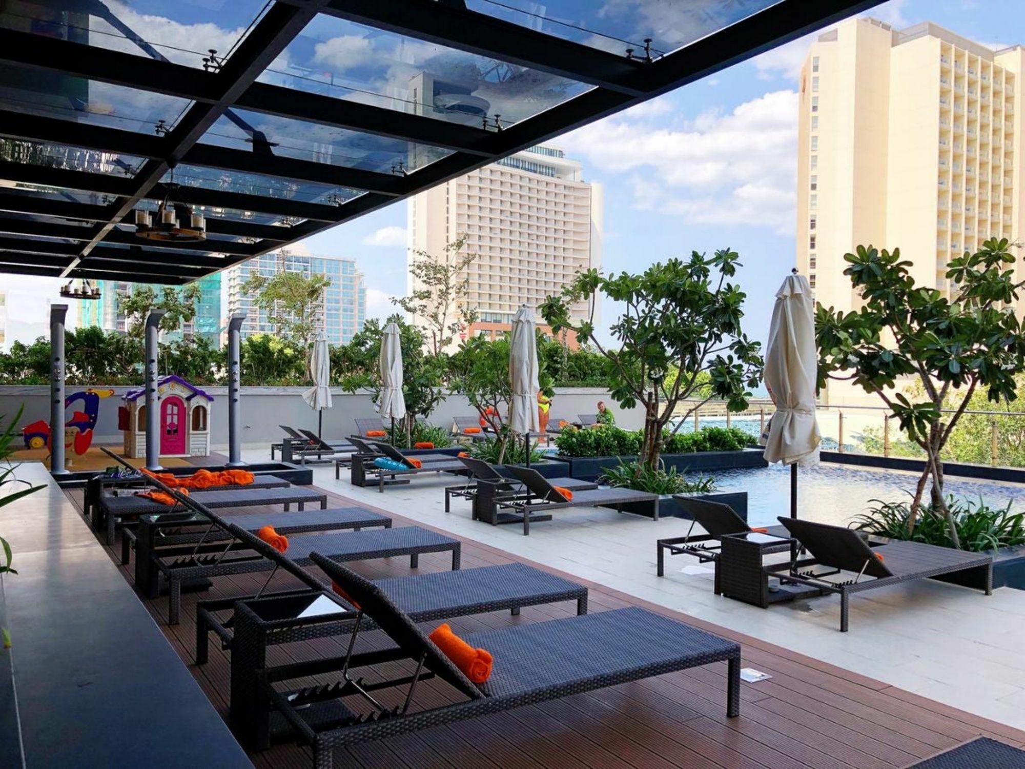 Parama Apartments Balcony Beachfront 나트랑 외부 사진