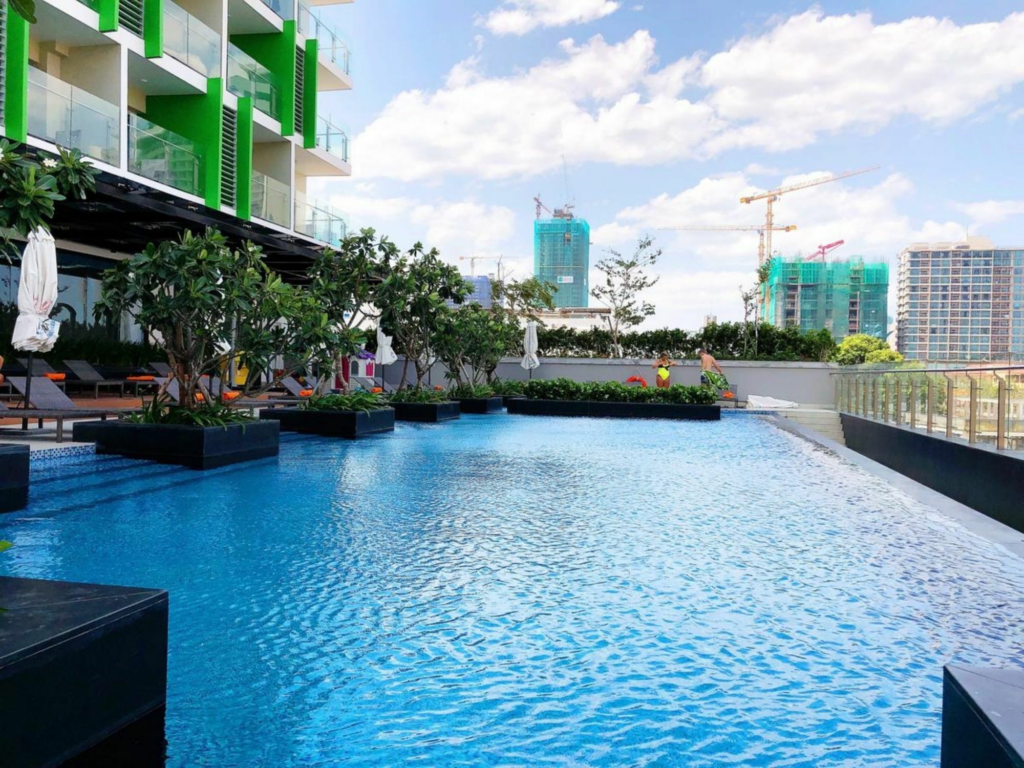 Parama Apartments Balcony Beachfront 나트랑 외부 사진